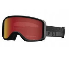 Gogle žieminiai GIRO SAGEN Juodas Pilkas FLOW (szyba AMBER SCARLET 19-42% S2) (NEW 2024/2025)