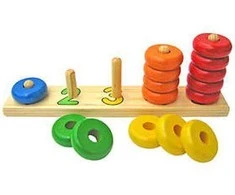 Goki Plan Toys - Rūšiavimas ir skaičiavimas