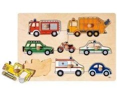 GOKI - Transporto priemonė, iškeliama dėlionė - (57996)