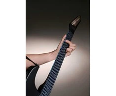 Golden Guitar Skaitmeninė daugiafunkcinė elektrinė gitara MIDI LED Aeroband AG01 balta