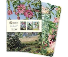KNYGA Flame Tree Studio Kew Gardens: Marianne North Set of 3 Midi Notebooks