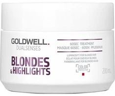 Atkuriamoji plaukų kaukė šviesintiems plaukams Goldwell Blondes &amp; Highlights 60sec Treatment 200ml