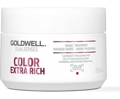 Dažytų plaukų kaukė Goldwell Dualsenses Color Extra Rich 60sec Treatment 200ml