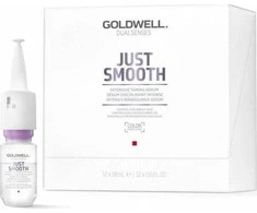 „Goldwell“ serumas įsisenėjusiems plaukams „Dualsenses Just Smooth“ (intensyvus kondicionuojantis serumas) 12 x, 18 ml