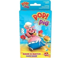 Goliath Kortų žaidimas vaikams Pop the Pig, 4+, spalvotas