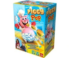 Goliath Stalo žaidimas vaikams Piggy Pop, spalvotas