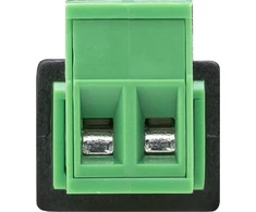 Goobay 2 kontaktų gnybtų bloko nuolatinės srovės kištukas (5,50 x 2,10 mm)