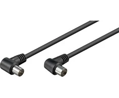 Goobay antenos kabelis 1,5 m juodas (11525)