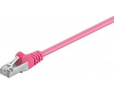 „Goobay CAT 5e“ jungties kabelis, SF/UTP, violetinis – laido ilgis 1 m