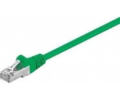 Wentronic „Goobay CAT 5e“ jungties kabelis, SF/UTP, žalias – laido ilgis 50 m