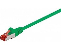 Wentronic Goobay CAT 6 Kabelis łączący, S/FTP (PiMF), Žalias - Długość kabla 30 m