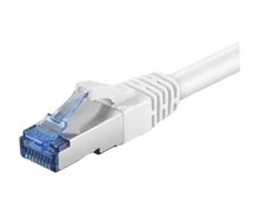 Goobay kabelis LAN jungiamasis laidas CAT 6A S/FTP balta 10m KLANCAT