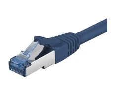 Goobay CAT 6A S/FTP LAN Patchcord laidas, mėlynas, 0,5 m