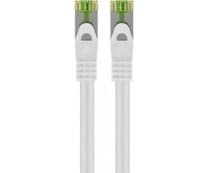 Goobay CAT 8.1-1500 S/FTP AWG26 LSZH Baltas 15m - Kabelio ilgis 15m