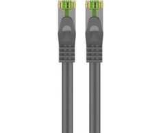Goobay CAT 8.1-2000 S/FTP AWG26 LSZH Pilkas 20m – Kabelio ilgis 20m