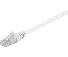 Goobay Goobay 68503 CAT 5e tinklo kabelis, U/UTP, baltas, 15 m