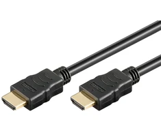 „Goobay 80101“ didelės spartos HDMI kabelis su Ethernet jungtimi | Minkštas | 1 m