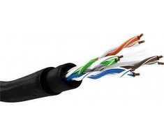 Goobay goobay CAT6 outdoor patch cable U / UTP juodas 305m