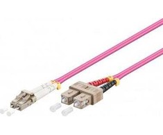 Goobay Šviesolaidinis kabelis, Multimode (OM4) Violett - Kabelio ilgis 3 m
