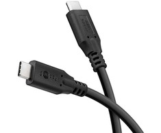 USB Goobay USB-C - USB-C kabelis 2 m, juodas (RB74193)
