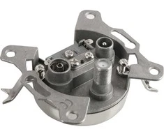 Wentronic Goobay Lizdas 3 jungtys, SAT TV Radijas, 10db (67048)