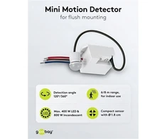 Goobay Mini czujnik ruchu