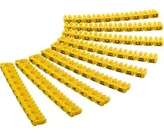 Goobay Cable žymekliai raidės /A-C/ 1,5-2,5mm 90 vnt. (72516)