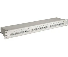 Wentronic Patch skydelis FTP CAT 6A ekranuotas 24 prievadų Goobay