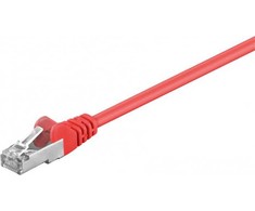 „Goobay Patchcord“, CAT5e, SF/UTP, 0,5 m, raudona (68031)