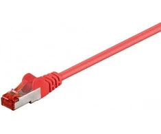 Goobay Pečkordas, CAT6, S / FTP, 0,25 m, raudona (93214)