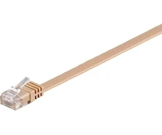 Goobay Patchcord Cat6 U/UTP, plokščias, 1,50 m (95882)
