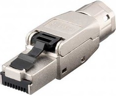 Goobay RJ45 CAT 8.1 jungtis, STP ekranuotas, montavimas be įrankių