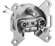 Goobay Socket 3 jungtys, TV, SAT, Radijas, 10db (67047)