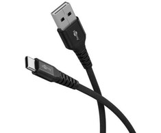 USB Goobay USB-C - USB-A kabelis 3 m, juodas