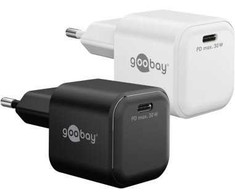 Goobay Szybka kroviklis USB-C™ PD GaN Nano (30 W) juoda