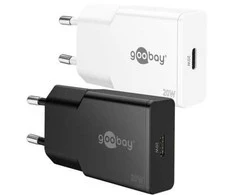 Goobay USB-C™ PD GaN plonas greitasis įkroviklis (20 W)