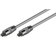 Kabelis Goobay Toslink - Toslink 3m sidabrinė (50570)