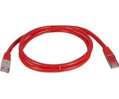 „Goobay Wentronic Goobay CAT 6“ komutacinis kabelis, S / FTP (PIMF), raudonas, 1 m - LSZH halogeninis, įvairių spalvų (68278)