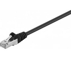 „Goobay Wentronic“ – tinklo kabelis – nuo RJ-45 (M) iki RJ-45 (M) – 15 m – FTP – CAT 5e – juodas