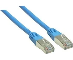 Good Connections Geri ryšiai RNS Komutacinis kabelis su Rastnasenschutz, kat. 6, S/FTP, PiMF, PVC, 250MHz, mėlynas, 10m, Geri ryšiai (8060-100B)