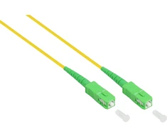 Alcasa Geros jungtys Geros jungtys Patchkabel LWL Simplex OS2 Singlemode SC/SC 3,0m