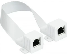 Alcasa Geri ryšiai Geri ryšiai RJ45 Baltas 51,5 cm lango pralaidumas
