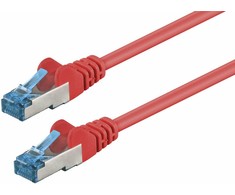 Good Connections Kabelis patchowy Cat6a SFTP/PIMF/LSOH 0,25 m Raudona
