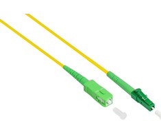 Nezatříděno „Good Connections“ jungiamasis kabelis LWL Simplex OS2 vienmodis LC/SC 10m
