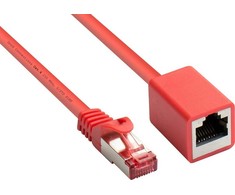 Nezatříděno „Good Connections“ RNS jungiamojo kabelio prailginimas su apsauga nuo skląsčio, Cat. 6, S/FTP, PiMF, PVC, 250MHz, OFC, CU, raudonas, 2m, (8063VR-020R)
