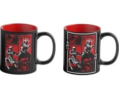 Cenega Heat Reveal Mug Good Loot Assassin's Creed: Shadows 450 ml Juodas, Raudona