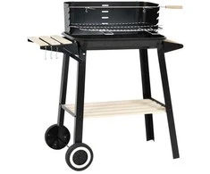 Bbq Line sodo kepsninė vežimėlis juoda
