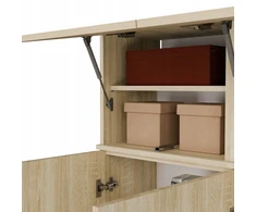 Top E Shop Goodhome Spintos kabykla HAGA 1W Sonoma ąžuolas
