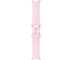 „Google Pixel Watch 3“ (41 mm). Aktyvus dirželis. Rožinis kvarcas. Mažas.