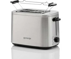 Skrudintuvas Gorenje Toaster | T800DS | Number of slots 2 | Housing material Nerūdijantis plienas